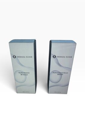 Dermal Elixir Hyaluronic Acid + Vitamin B5 Serum Duo NEW
